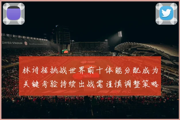 林诗栋挑战世界前十体能分配成为关键考验持续出战需谨慎调整策略