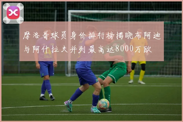 摩洛哥球员身价排行榜揭晓布阿迪与阿什拉夫并列最高达8000万欧